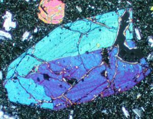 Zwilling in Klinopyroxen