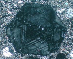 Idiomorpher Leucitkristall