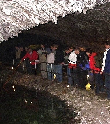 Barbarossahöhle: Höhlensee