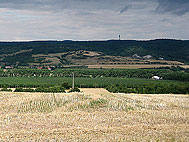 Kyffhäuser: Fernsehturm auf Kulpenberg (Blick nach Norden)