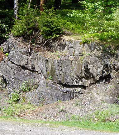 Aufschluss Schulenberg: Blick nach NE (7 x 7,9 m)